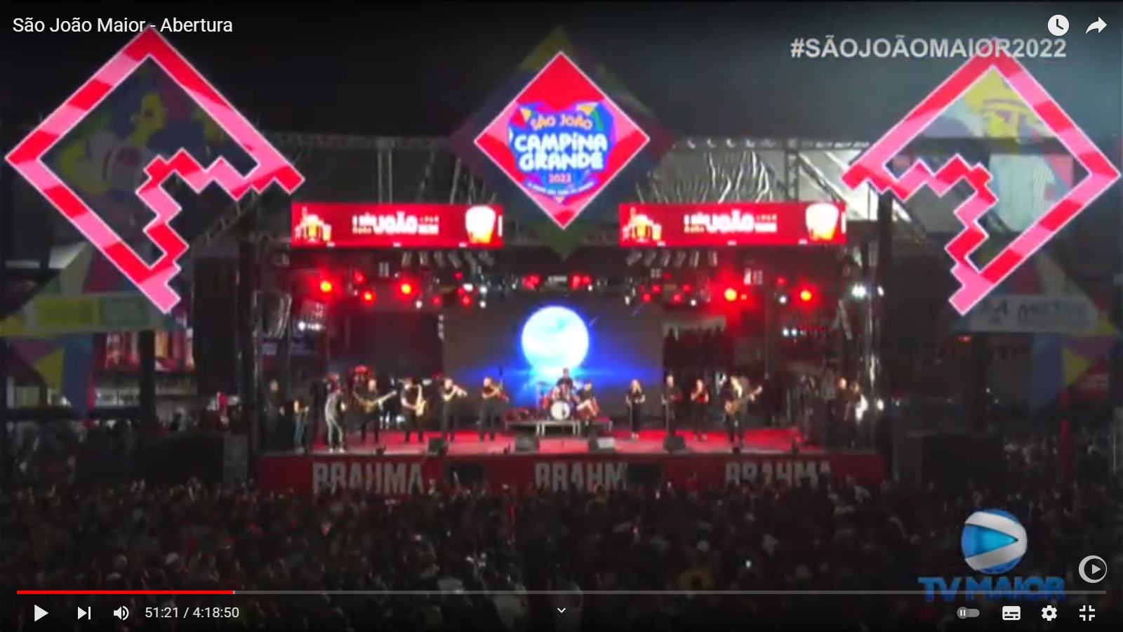 VÍDEO veja como foi a primeira noite de shows no Parque do Povo