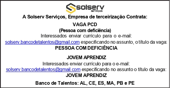 Solserv Serviços, Empresa de terceirização Contrata