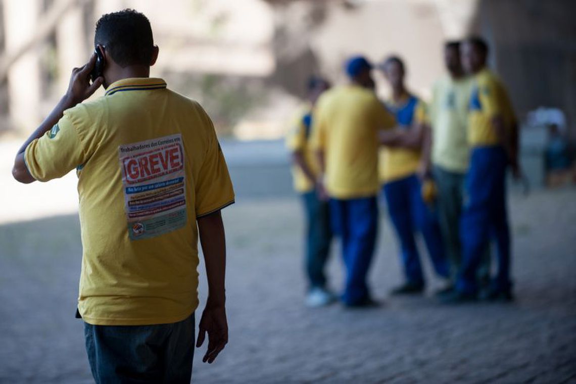 Correios, greve