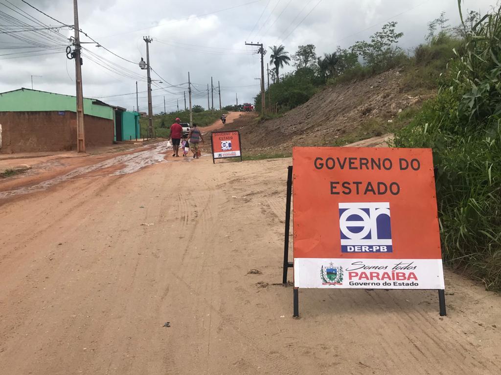Estrada do Cepilho em Areia