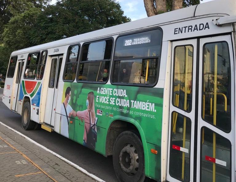 Campanha ônibus