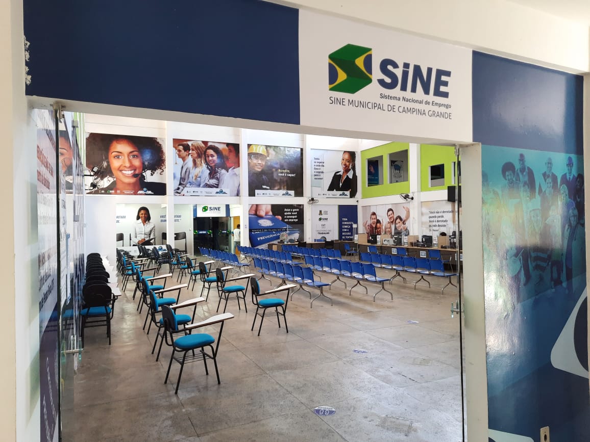 Sine, Emprego, Campina Grande