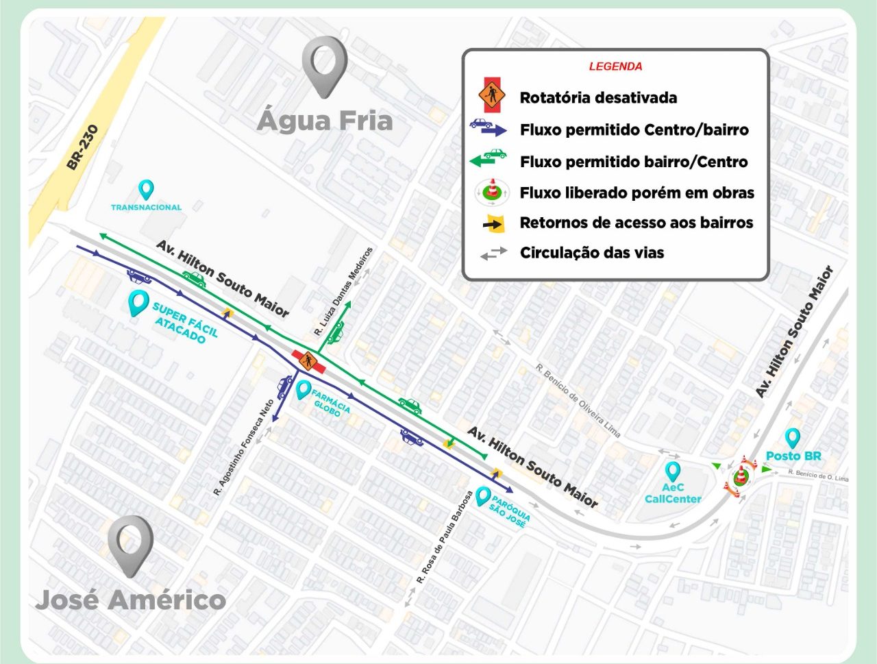 Mapa obra José Américo
