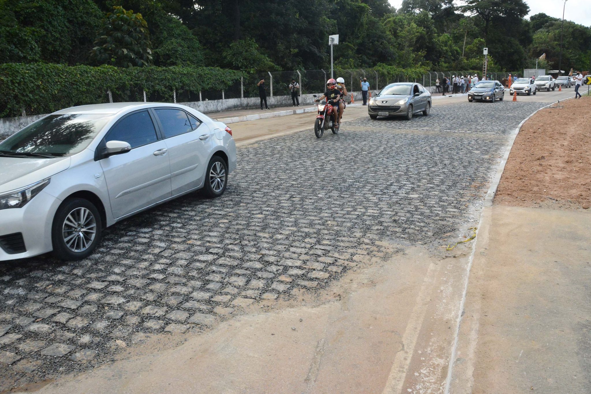 Avenida Pedro II obra