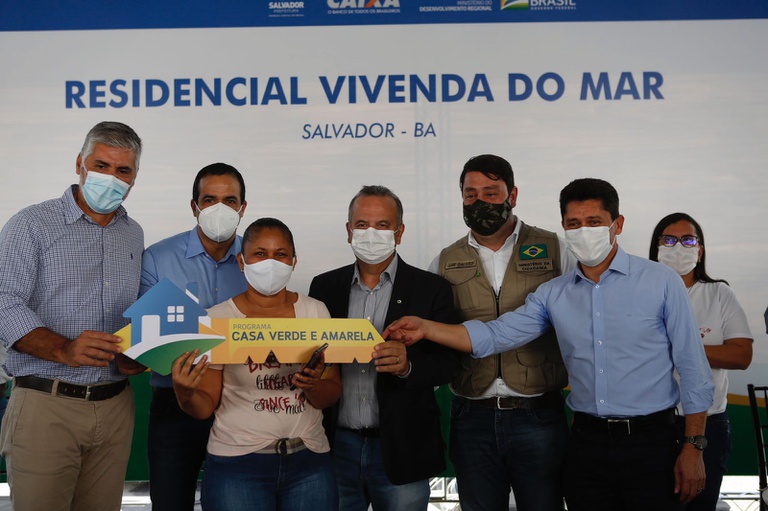 Entrega moradias MDR