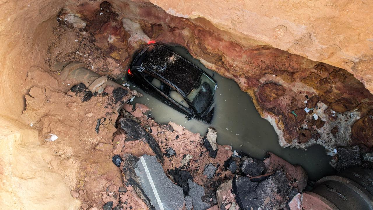 Cratera, Buraco