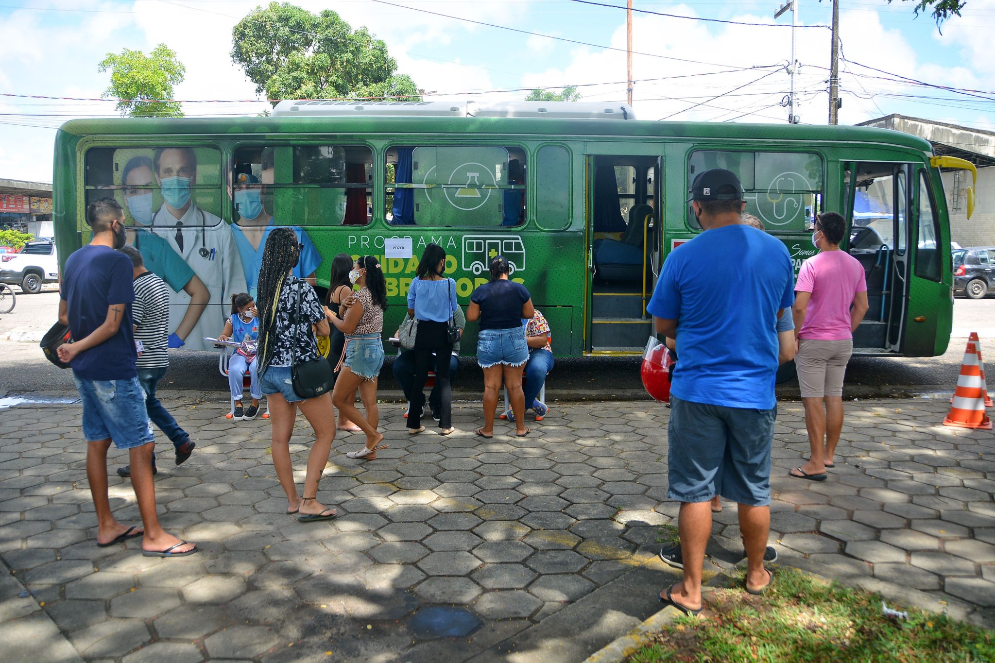 Ônibus vacinação João Pessoa