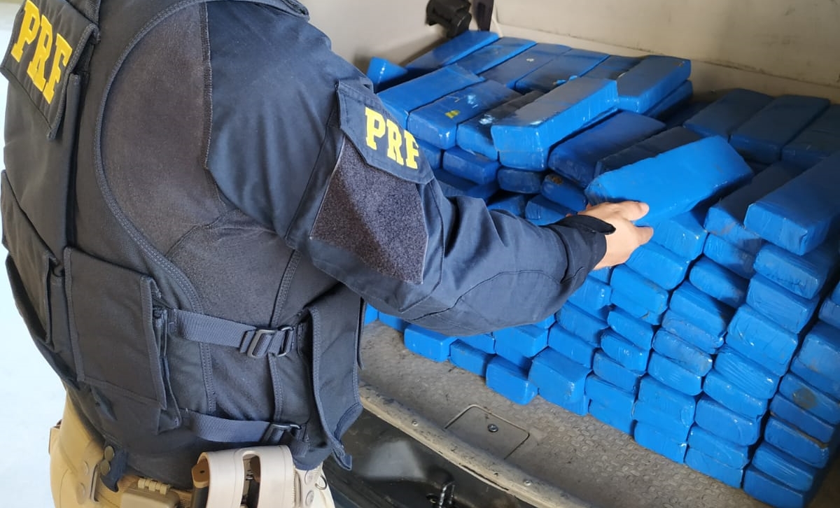 Apreensão droga PRF