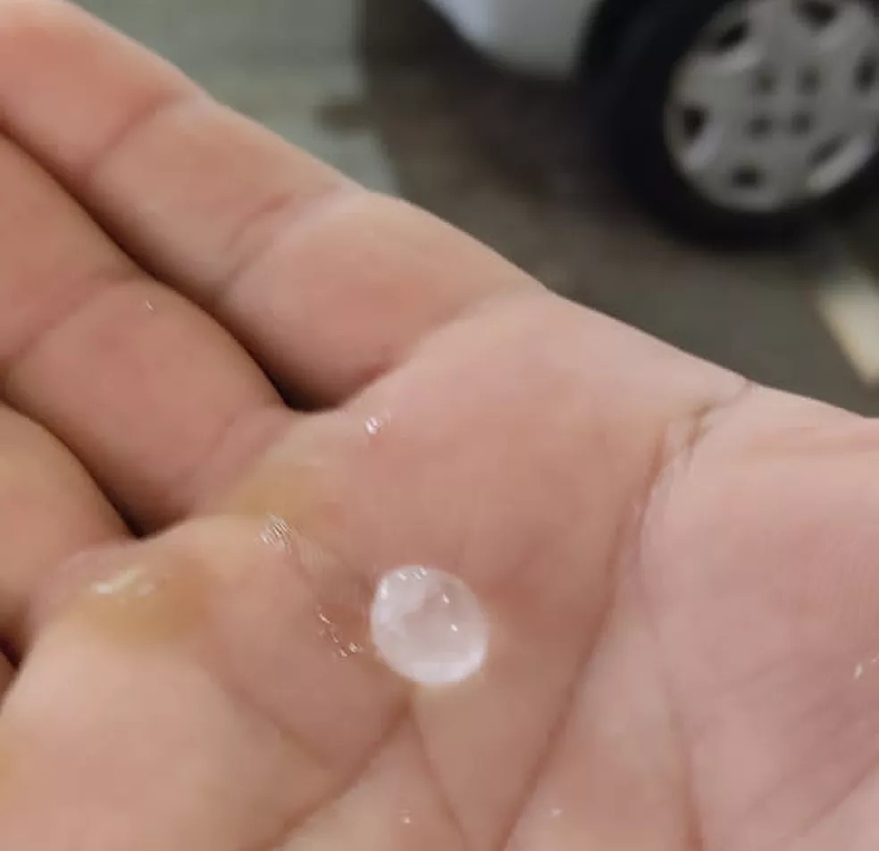 Chuva de granizo