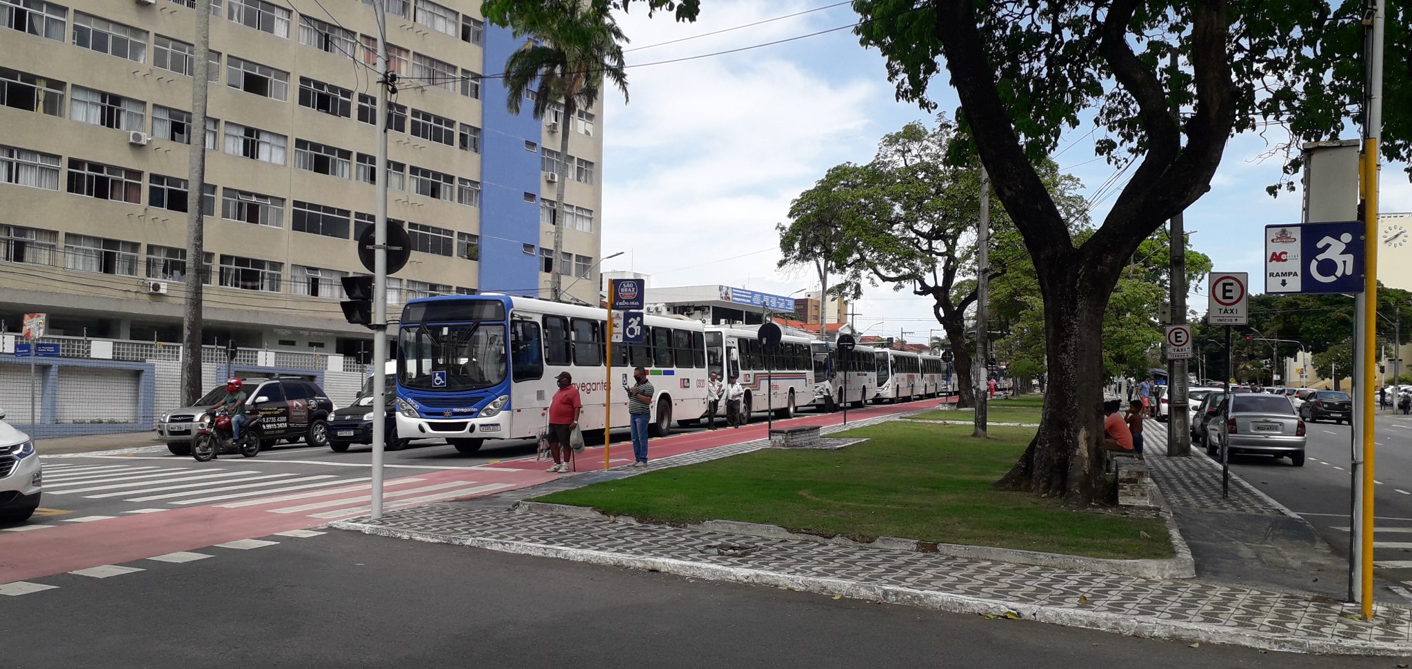 Motoristas, ônibus, João Pessoa, Greve
