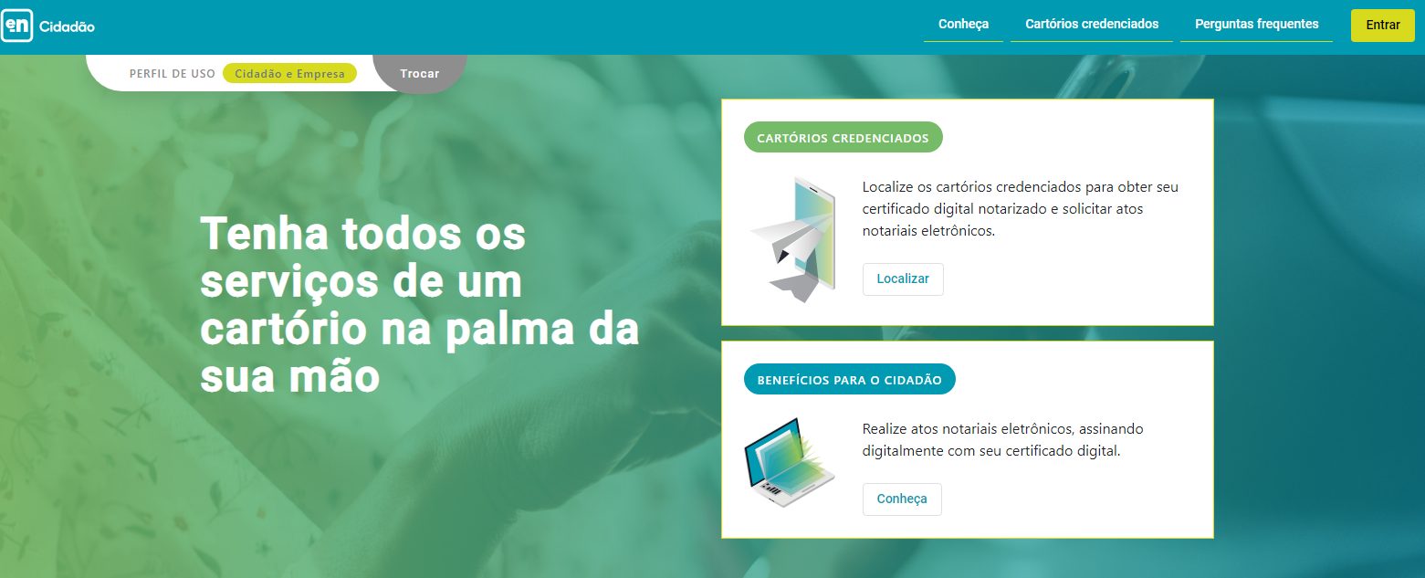 Inventários, Cartório