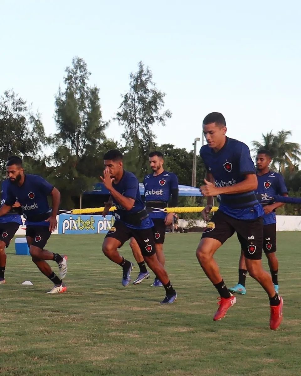 Botafogo-PB treino