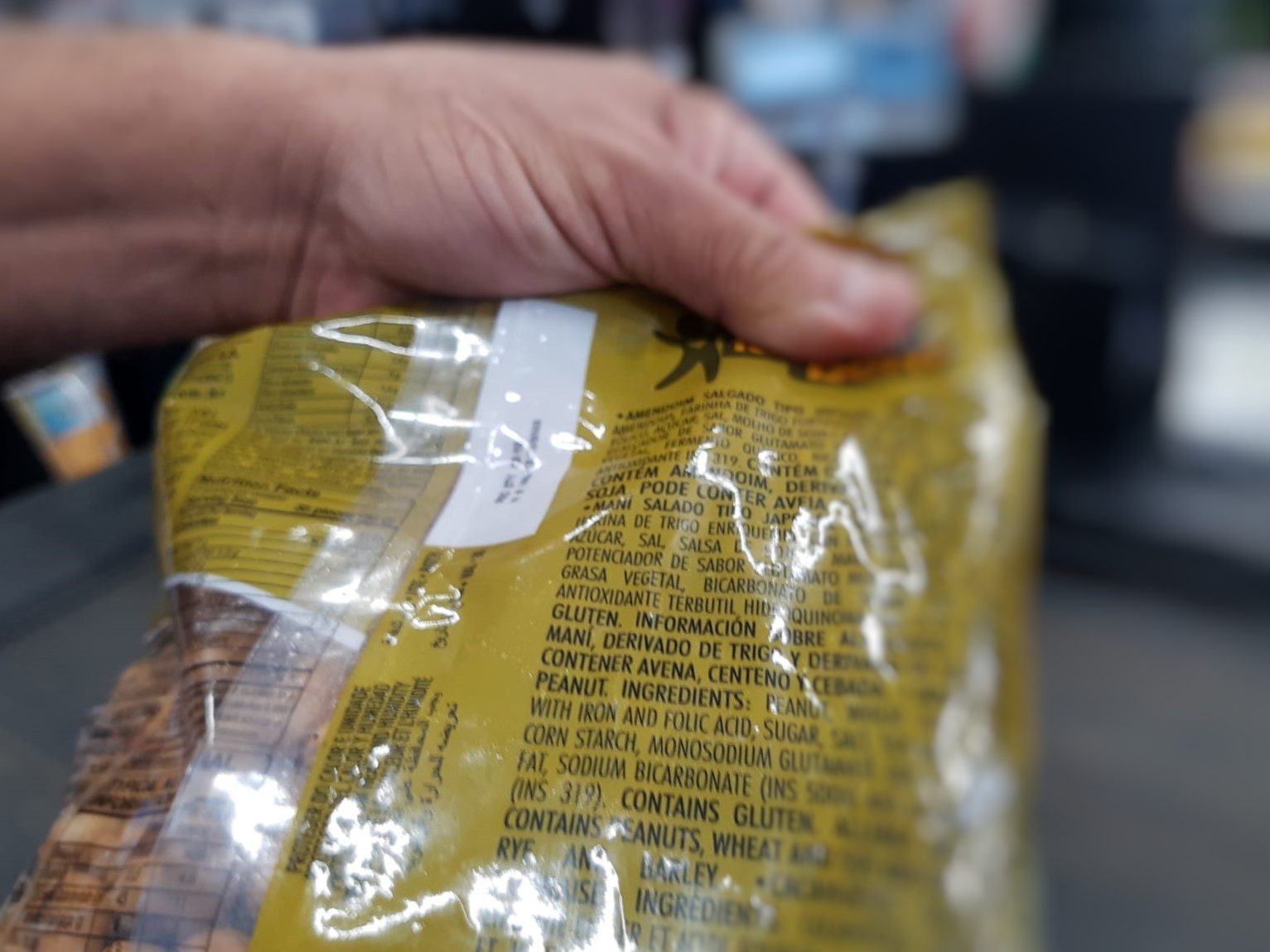 Rótulo alimento