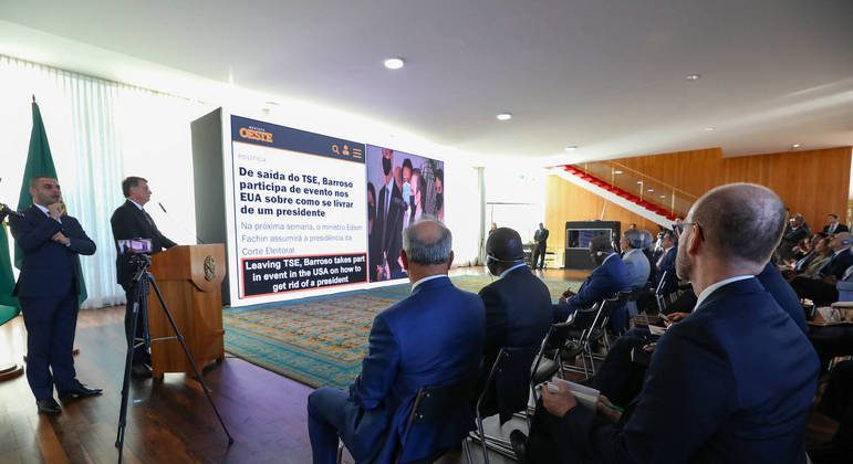 Bolsonaro embaixadores