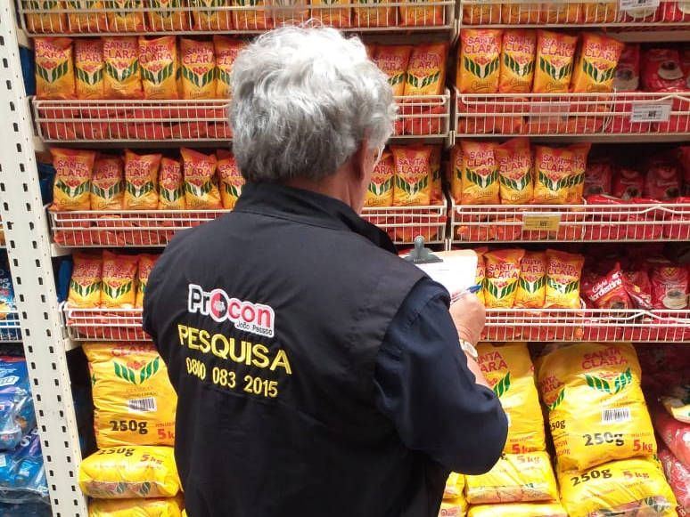 Pesquisa cesta básica Procon-JP