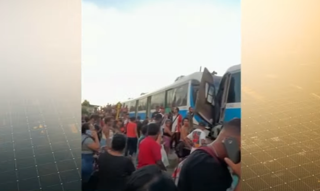 Vlts Colidem De Frente Na Ilha Do Bispo Em João Pessoa E Deixam