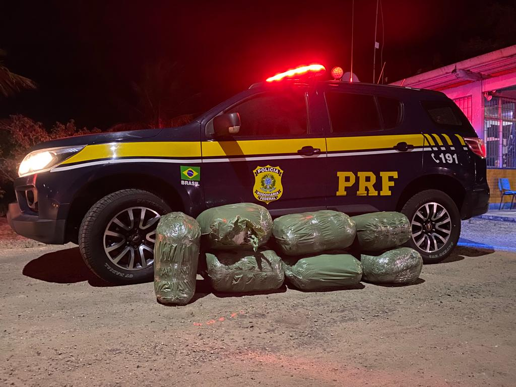 PRF apreensão maconha Boa Vista