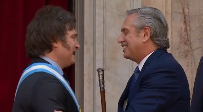 Javier Milei posse