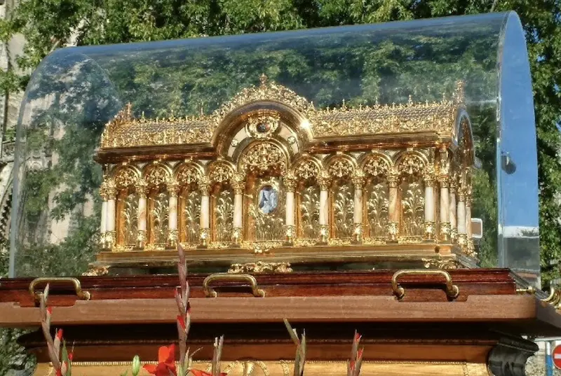 Relíquias de Santa Terezinha do Menino Jesus