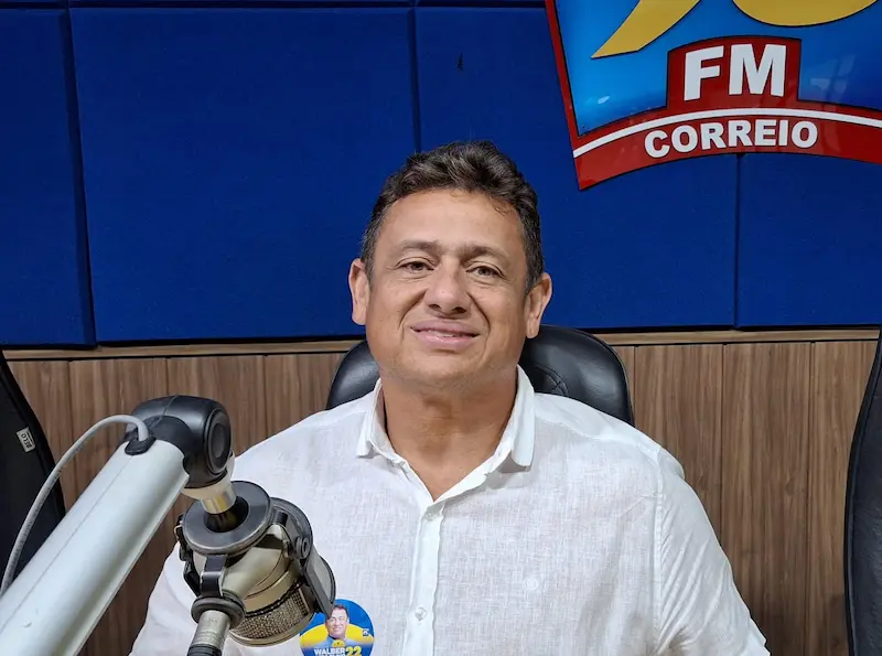 Walber Virgolino (PL), candidato a prefeito em Cabedelo