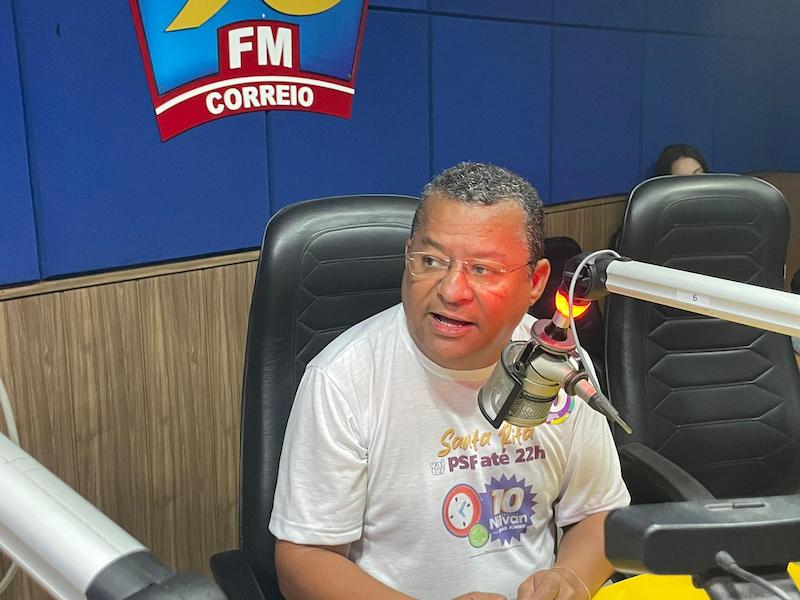 Nilvan Ferreira, candidato a prefeito de Santa Rita pelo Republicanos