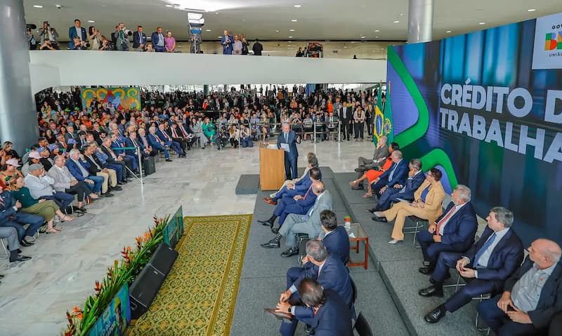 Lançamento do programa Crédito do Trabalhador 