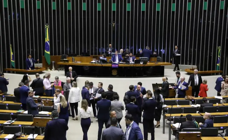 Plenário da Câmara dos Deputados - fevereiro/2025