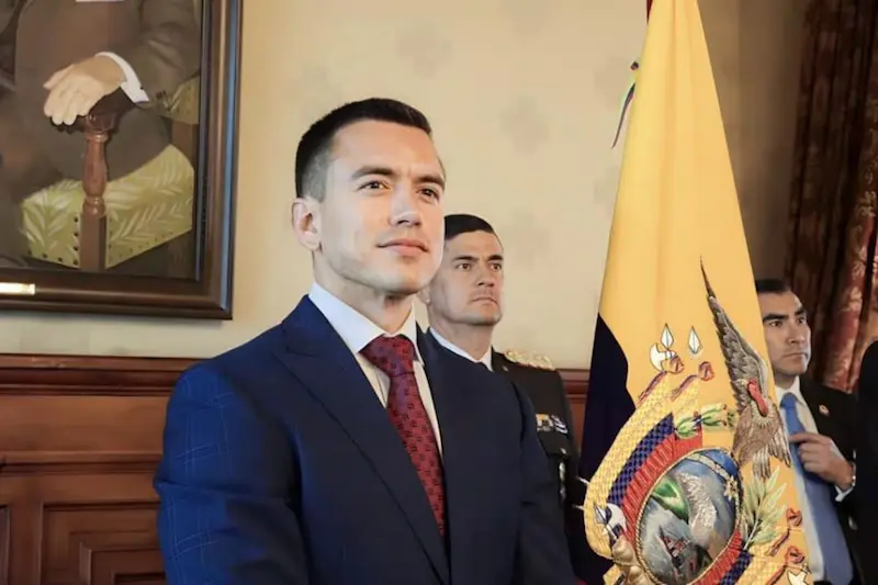 Daniel Noboa, presidente do Equador