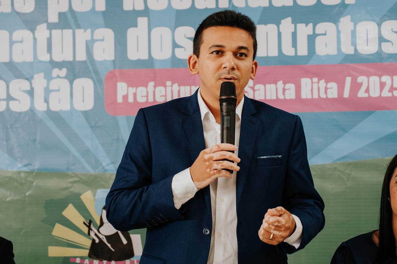 Jackson Alvino, prefeito de Santa Rita