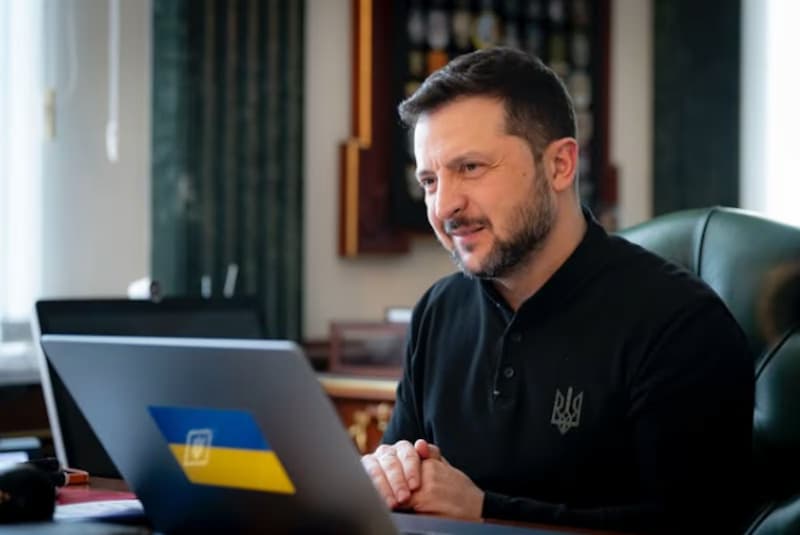 Presidente da Ucrânia, Volodymyr Zelensky