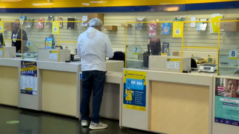 Aposentado em agência dos Correios