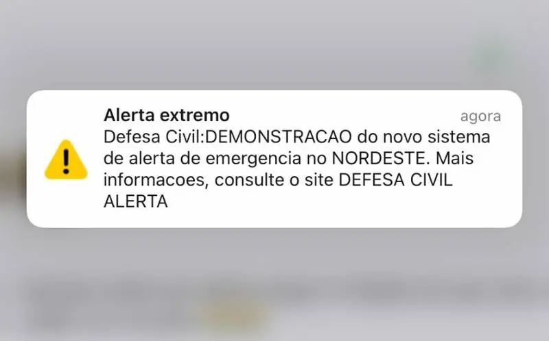 Alerta da Defesa Civil