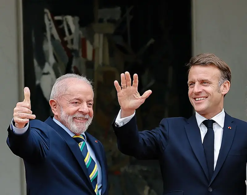Lula e Macron