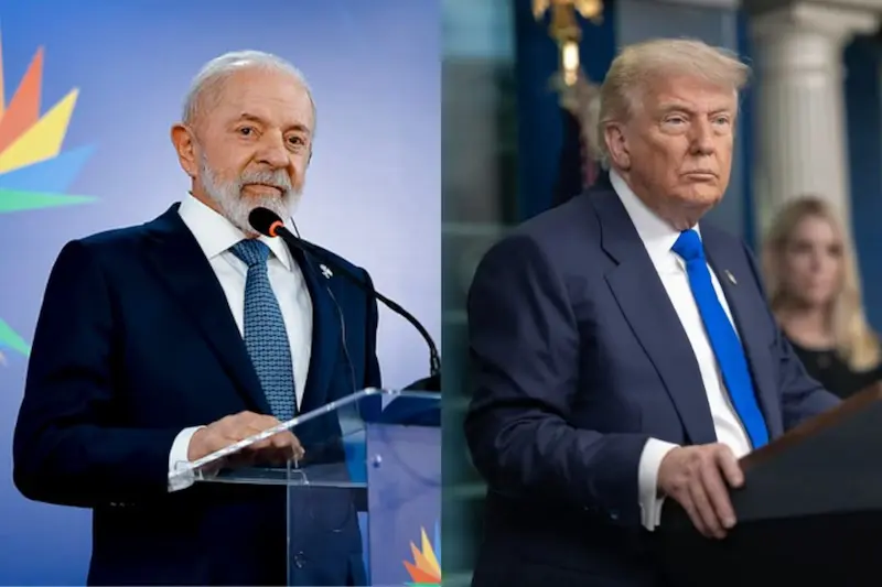 Lula e Donald Trump