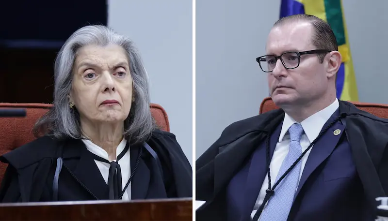 Carmem Lúcia e Cristiano Zanin