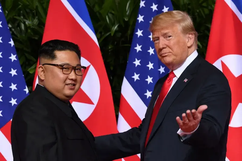 Kim Jong-un e Donald Trump
