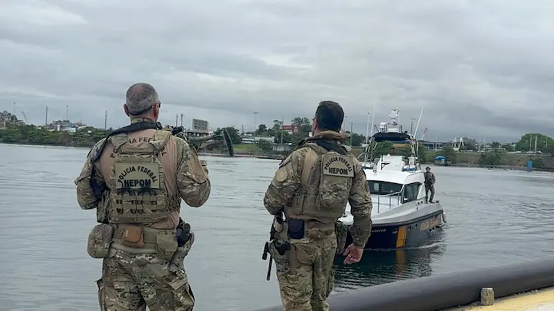 Paraibano preso em embarcação no Rio de Janeiro