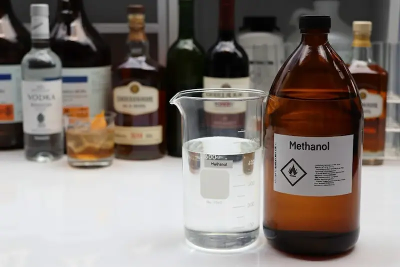 Bebida com metanol