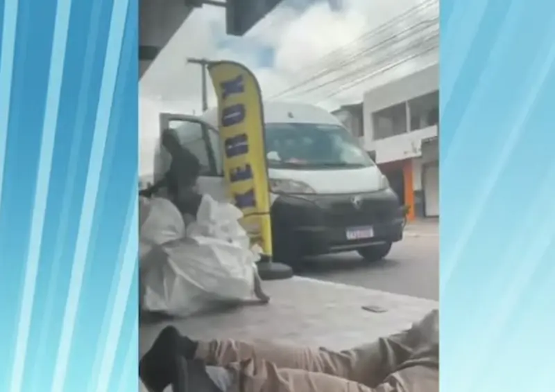 Assalto a van com mercadorias no Cristo
