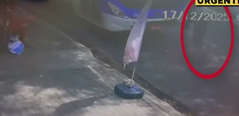 Idoso atropelado por ônibus em Cruz das Armas