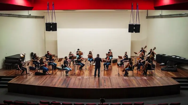 Sala de Concertos Radegundis Feitosa, na UFPB
