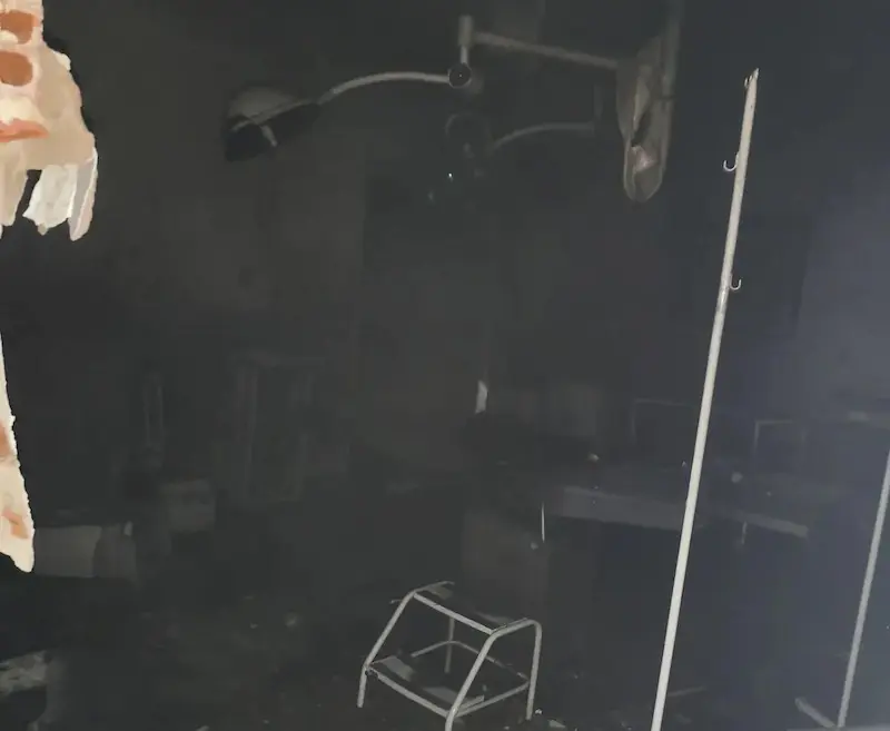Incêndio em bloco cirúrgico do Hospital Regional de Sousa