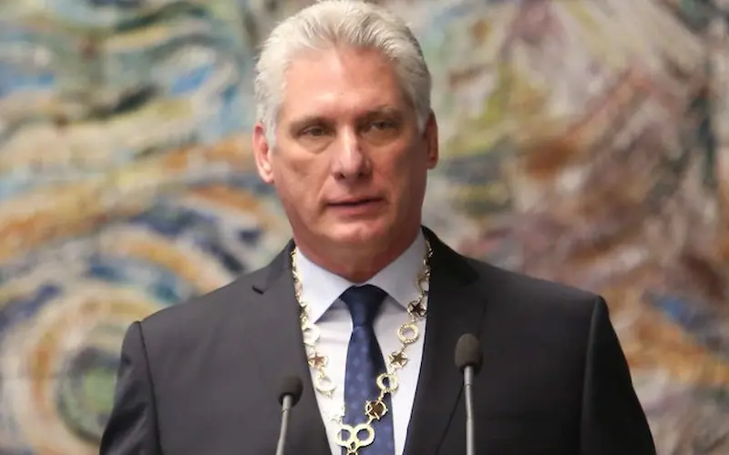 Miguel Díaz-Canel, presidente de Cuba