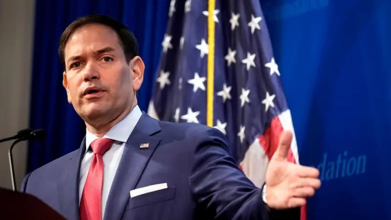 Marco Rubio, chefe da diplomacia dos Estados Unidos