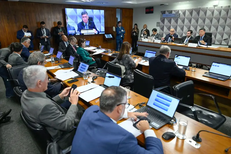 Sessão da CPMI do INSS