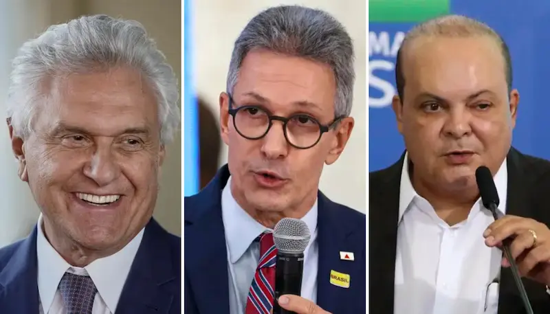 Ronaldo Caiado, Romeu Zema, Ibaneis Rocha