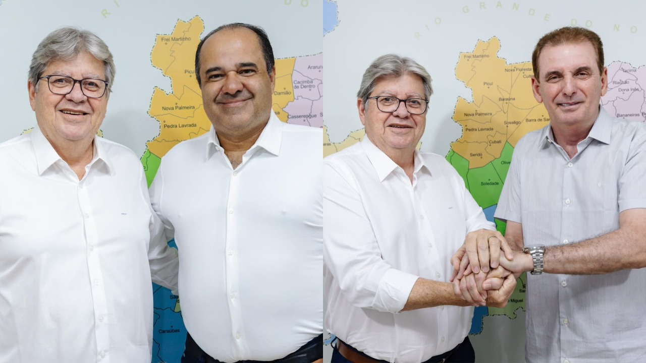 João Azevêdo anuncia Chico Mendes e Roberto Franca como suplentes ao Senado