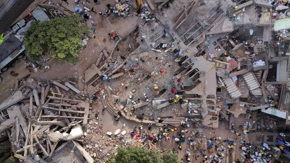Terremoto na Colômbia: número de mortos sobe para 273, e o de feridos, para 3.800