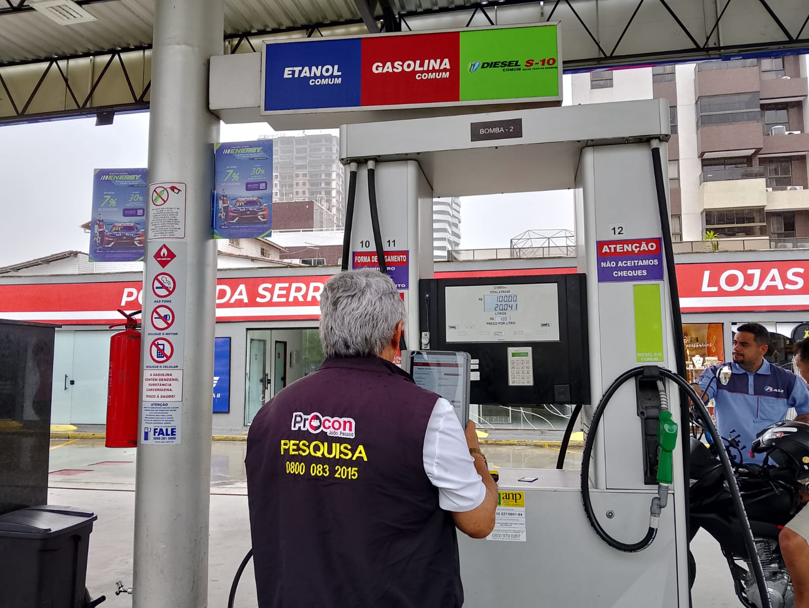 Saiba os postos de combustíveis com preços mais baixos para abastecer em João Pessoa