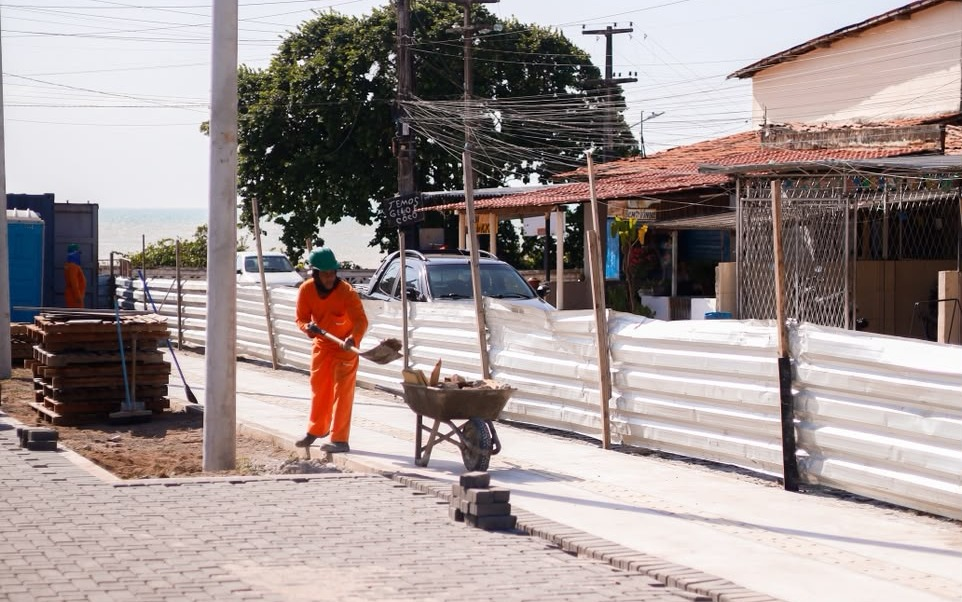Leo Bezerra anuncia entrega do Largo do Santuário da Penha para o próximo mês de setembro